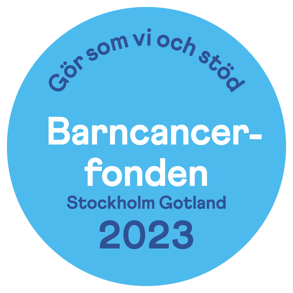 Gör som vi och stöd Barncancer-fonden Stockholm Gotland 2023