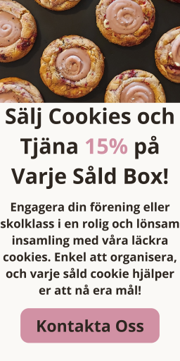 Sälj Cookies och Stöd Er Förening eller Skolklass!